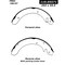 Centric Parts Premium Brake Shoes, 111.05571 111.05571 - alternate 5